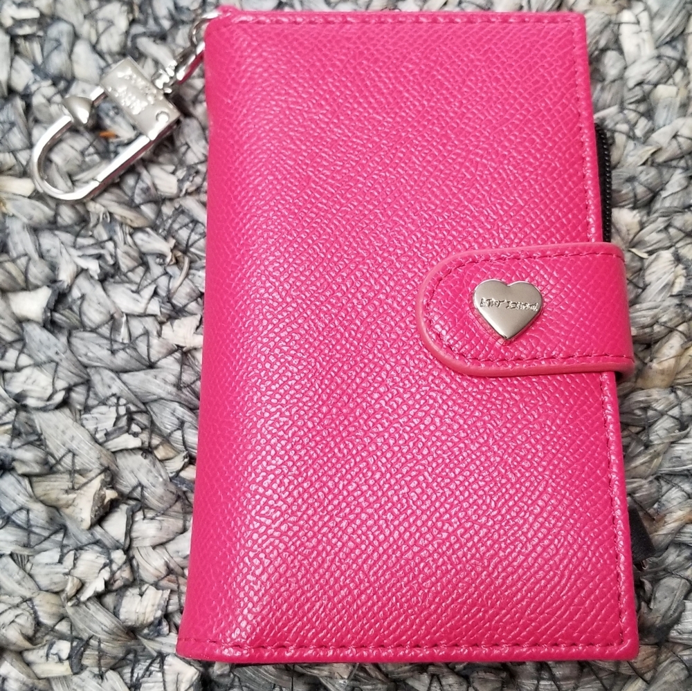 Betty Johnson Pink Wallet